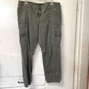 Size 16 army green utility jeans